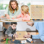 Kreatives Lernspiel zur Förderung der Multiplikation für Kinder