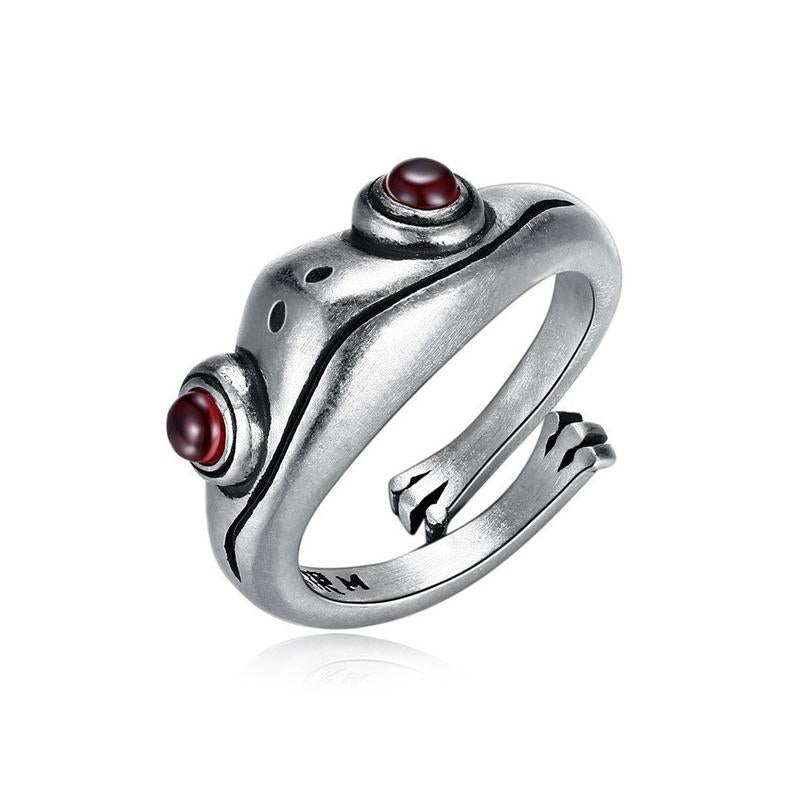Froschring für Alle: Vintage Unisex Schmuckstück