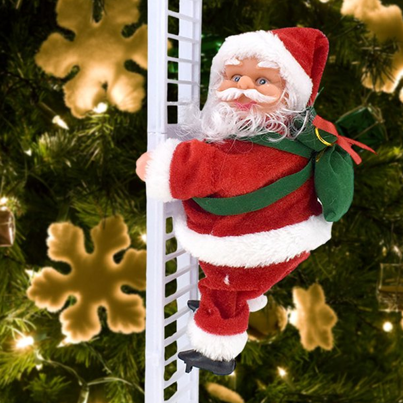 Elektrische Kletterleiter für den Weihnachtsmann