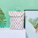 Windeltasche mit Reißverschluss – Wasserdichter Wetbag für den Kinderwagen