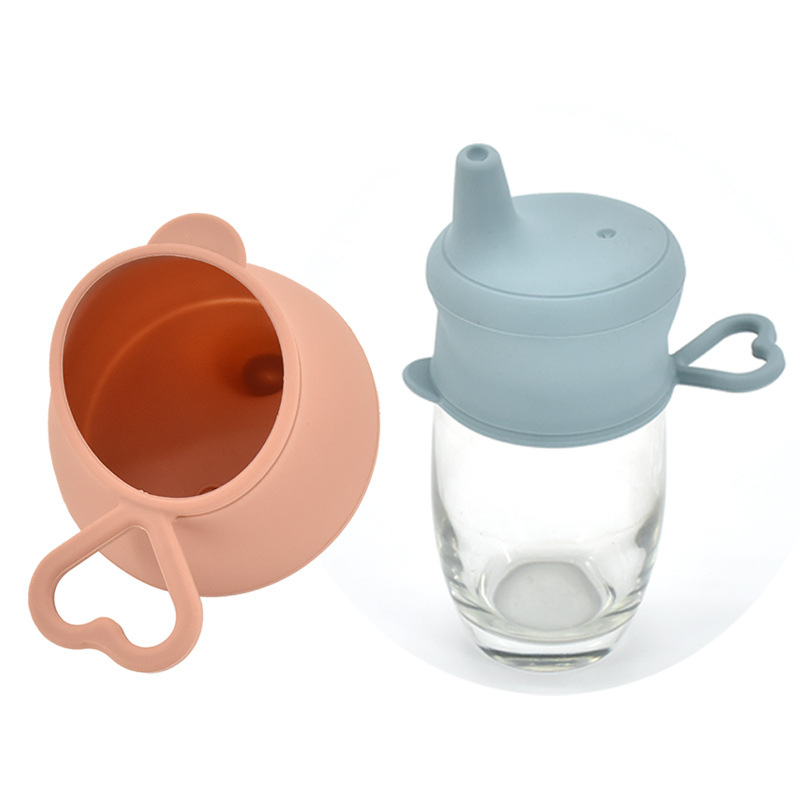 Universeller Silikon Trinkaufsatz für Kinder – Auslaufsicherer Sippy Cup Deckel