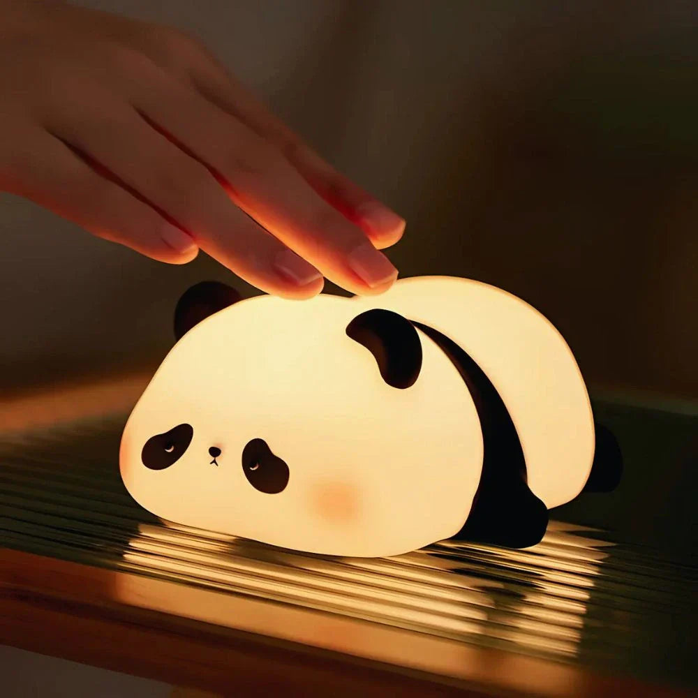 Playful Night Lamp for Children – Rechargeable Silicone Lamp with Colour Change