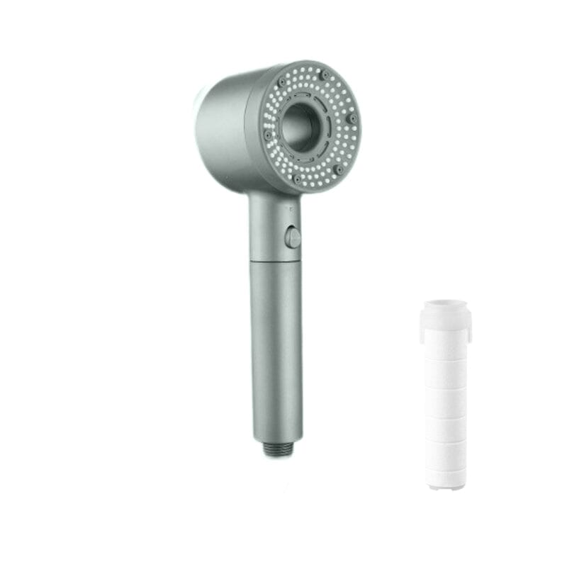 Doppelt effektiver Wasserreinigungsfilter Handbrause | AquaPure