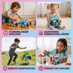 Strahlende Spielzeugmonstertrucks für Kinder