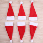 Weihnachtsdeko: Weihnachtsmann Hut mit Schal