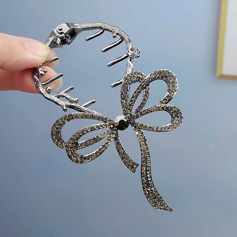 Elegante Haarspange mit Schleifen – Luxuriös und Praktisch
