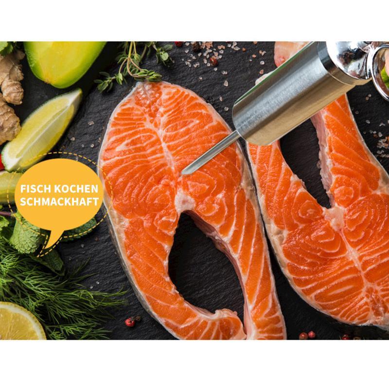 Edelstahl Marinade Spritze 304 für Fleischmarinierung in der Küche