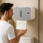 Berührungsloser Toilettenpapier-Spender – Sensorsteuerung – Automatische Rückzug-Schneide – Für stark frequentierte Toiletten