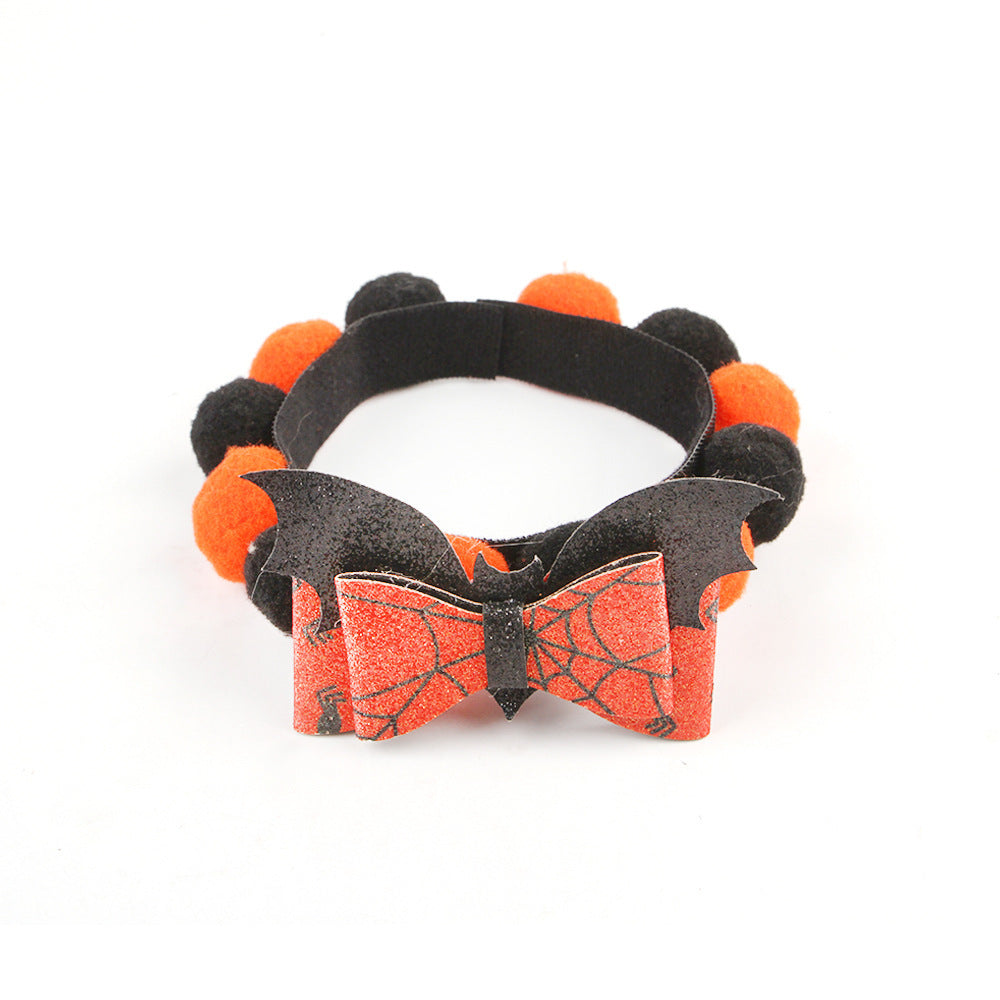 Frohes Halloween-Halsband für Haustiere – Verstellbar für Hunde und Katzen