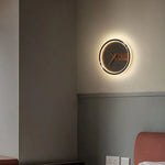Modern LED Wall Clock – Stylish, Multifunctional Design with Ambient Lighting