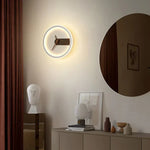 Modern LED Wall Clock – Stylish, Multifunctional Design with Ambient Lighting