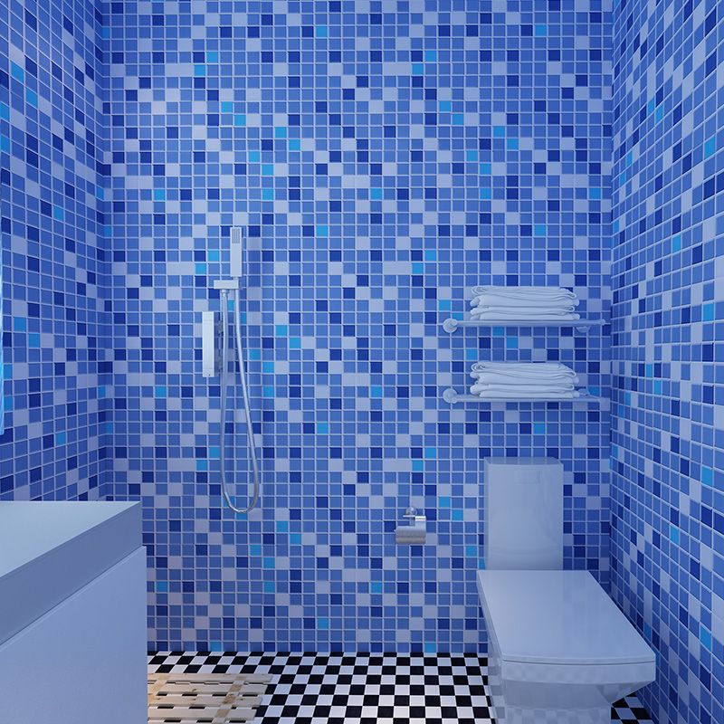 Farbenfrohe Mosaik-Fliesen für die Dusche - Wasserfest und Selbstklebend