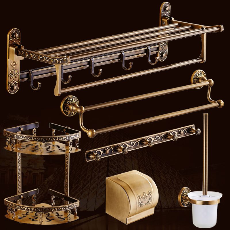 Elegantes Badezimmer-Zubehörset aus Metall für stilvolle Räume