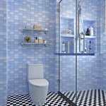 Farbenfrohe Mosaik-Fliesen für die Dusche - Wasserfest und Selbstklebend