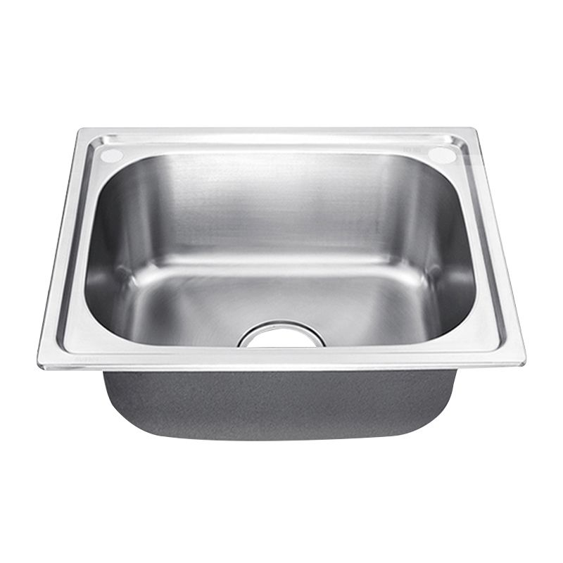 Eleganter Küchenspüle mit schmutzabweisender Oberfläche und Abflussset
