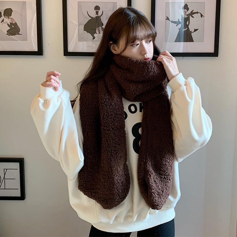 Eleganter und warmer Damenwickelschal für den Winter