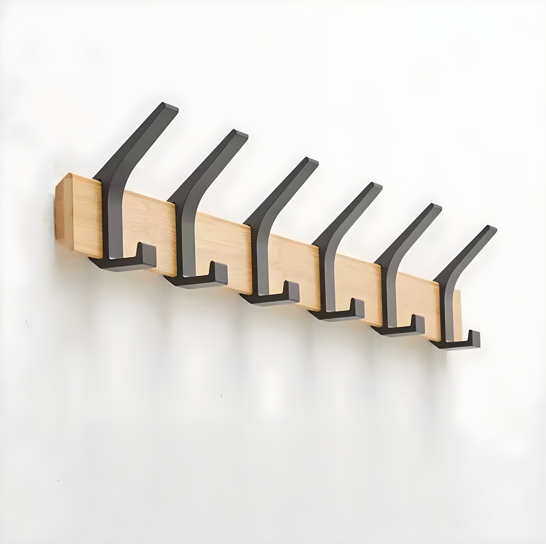 Stylish wall coat rack for every entrance area