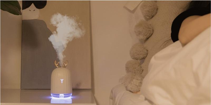 Aromatischer Essenz-Diffusor mit sanften Lichtern