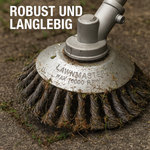 Turbo-Mähkopf für Gräser – Universelle 6-Klingen-Unkrautbürste für Trimmer