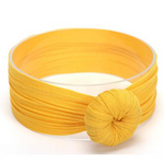 Knotenmuster Haarband für Mädchen – Weiches Baby Turban Stirnband