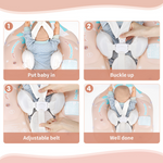 Aufblasbarer Schwimmring für Babys mit Sonnenschutzdach