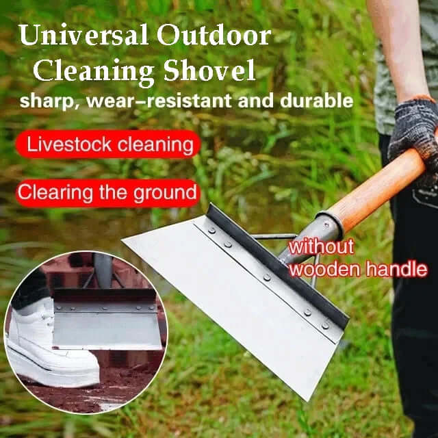 Strong & Versatile - The Ultimate Garden Cleaning Shovel