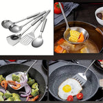 Premium Edelstahl Küchenhelfer | 5-teiliges Set für jeden Koch