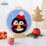 Well-being embroidery kit for festive memories
