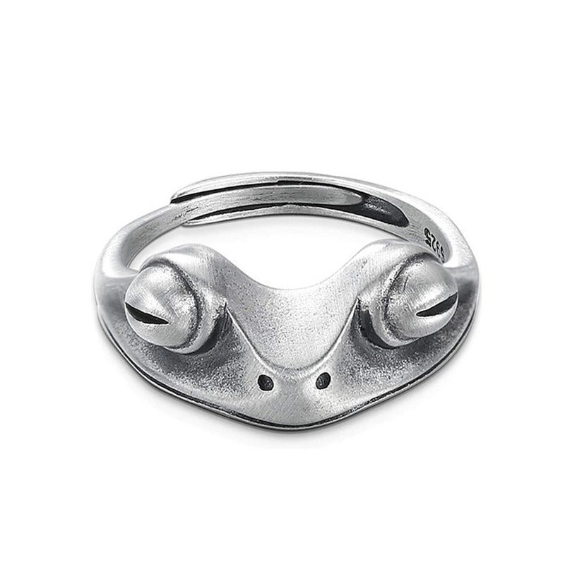 Froschring für Alle: Vintage Unisex Schmuckstück