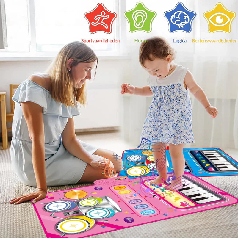 Musikspielmatte für Kinder – Kreative Spielunterlage