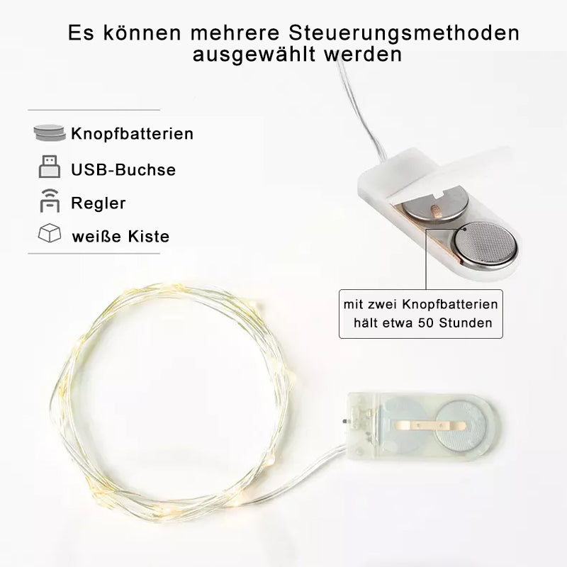 Flexibele LED-Lichterkette für kreative Dekorationen