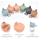 Universeller Silikon Trinkaufsatz für Kinder – Auslaufsicherer Sippy Cup Deckel