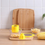 Maiskornentferner mit Messbecher und Reibe | CornEase