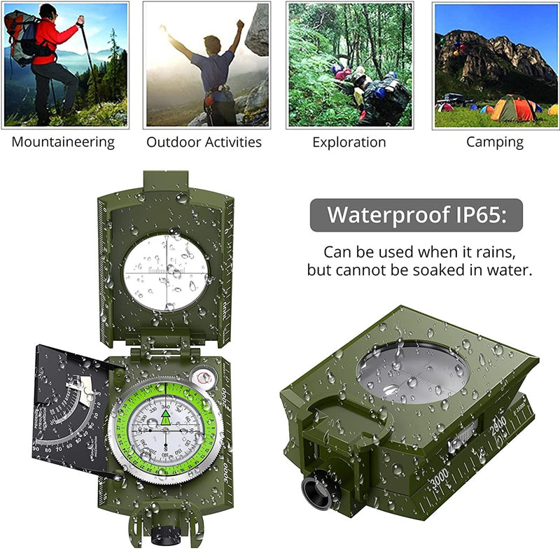 Multifunktionaler Militär-Navigation Kompass