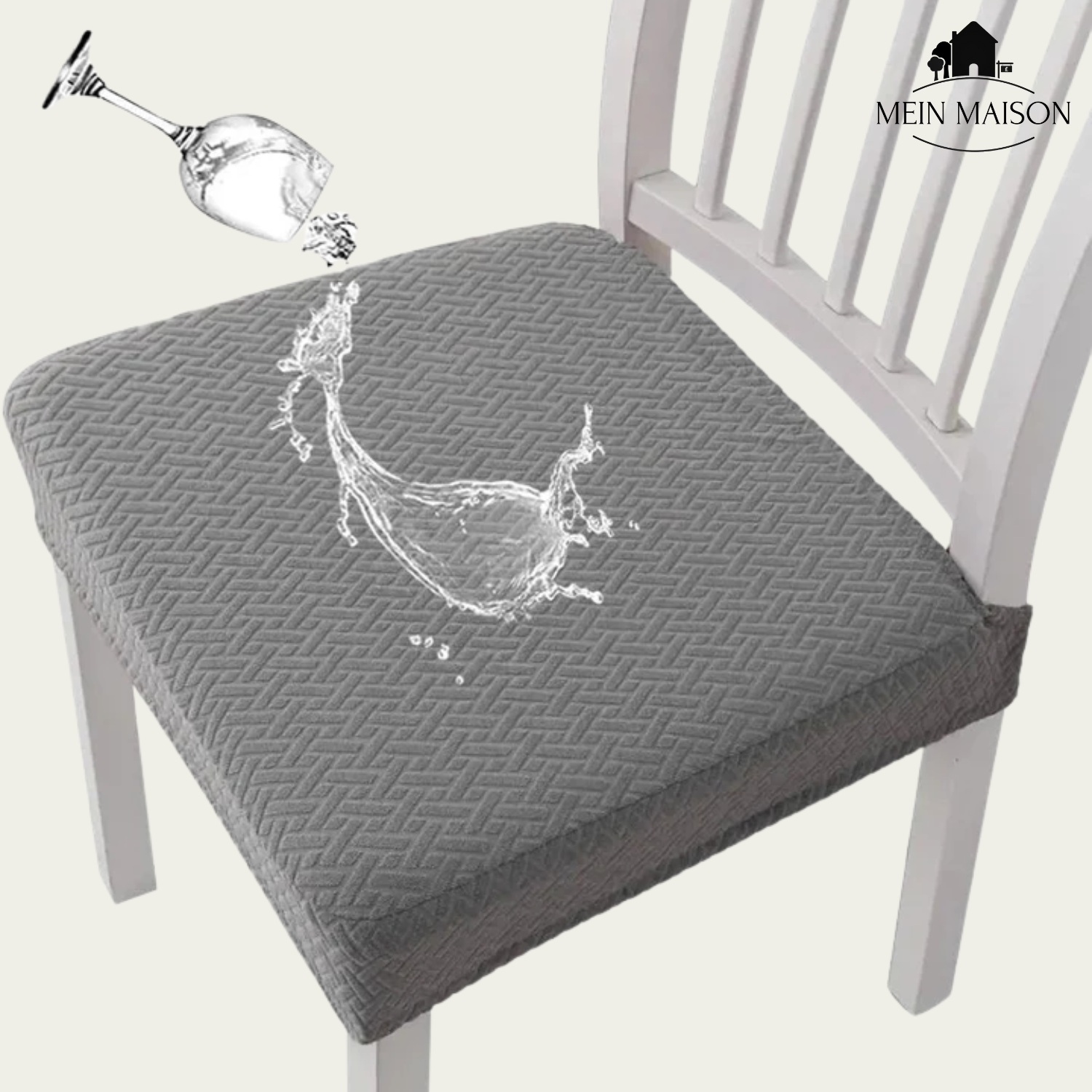 4-piece set | Elegant chair covers to protect and enhance your home