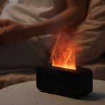 Flaming Elegance: Aroma Diffuser with Soothing Flame Effect