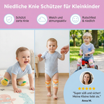 Bequeme Knieschützer für Kleinkinder in niedlichem Design