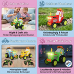 Spielzeugtraktor für Kinder mit Humpelfunktion