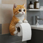 Katzenfreundlicher Toilettenpapierhalter für Ihr Bad