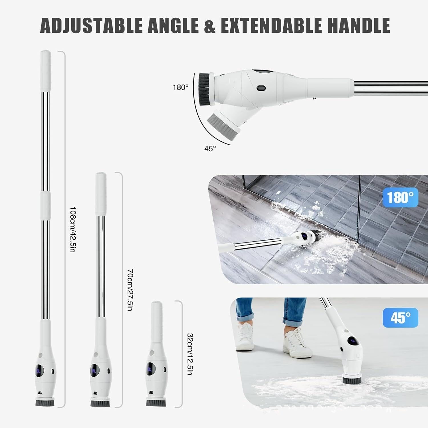Multifunktionale Reinigungsbürste 8-in-1 | CleanTech