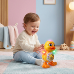Kinderspielzeug mit tanzender Babyente