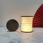 Foldable LED Desk Lamp with Touch Dimming – USB Rechargeable Battery for Modern Living
