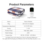 Heated Underblanket with Smart Temperature Control | 220V for Year-Round Use
