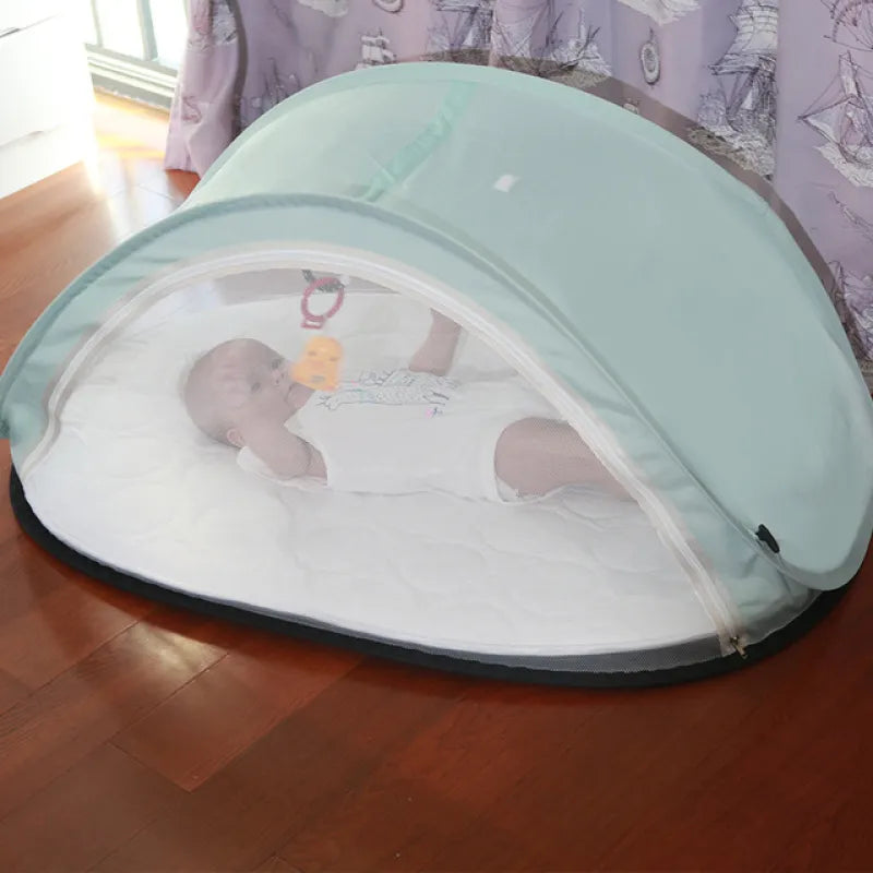 Reisebett mit Baby Moskito-Netz – Klappbares Schutznetz für Kinder