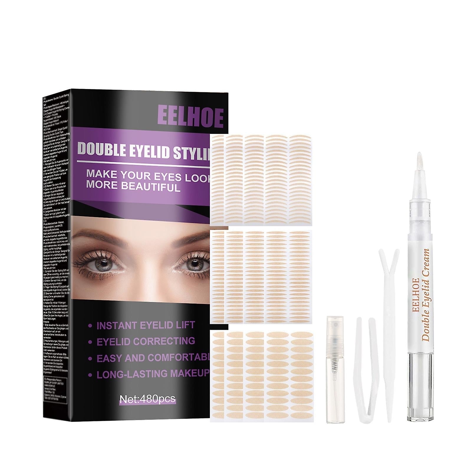 LiftMeUp | Invisible Eyelid Strips for Instant Freshness | Unisex