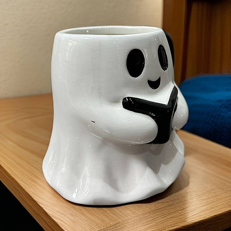 Geisterzauber | Halloween-Tasse mit fröhlichem Gespenst