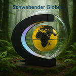AstroGlobus LED Weltkugel – Schwebende Globenlampe mit magnetischer Aufhängung