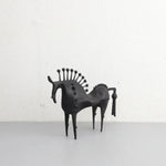 Moderne Metallskulptur eines Pferdes | EquinoxArt