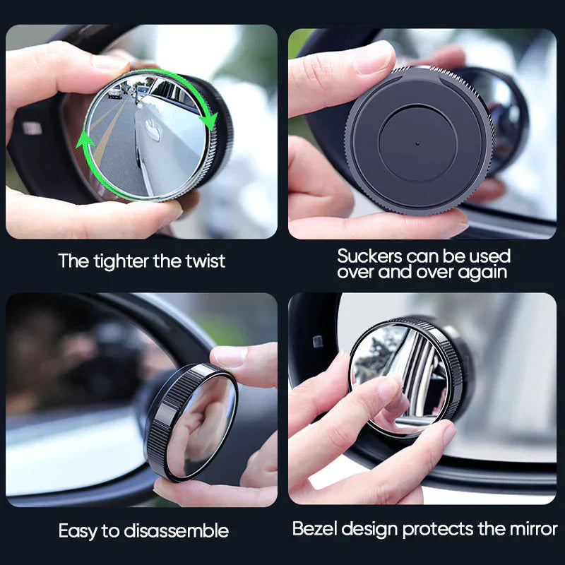 Sicherheits-Spiegel für blinde Winkel im Auto