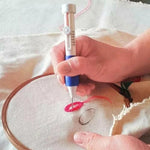 Kreativer Stickstift für mühelose Textilgestaltung